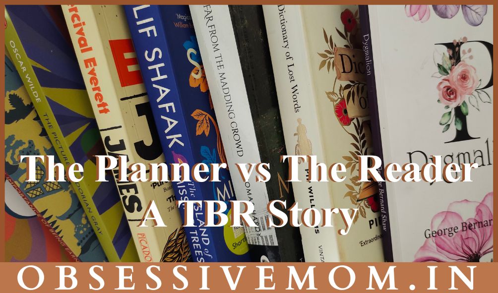 The Planner vs The Reader - A TBR Story...